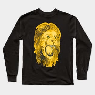 Gold Lion Long Sleeve T-Shirt